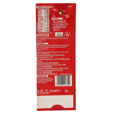 Nestle Kitkat Hazelnut Bar, 120 gm