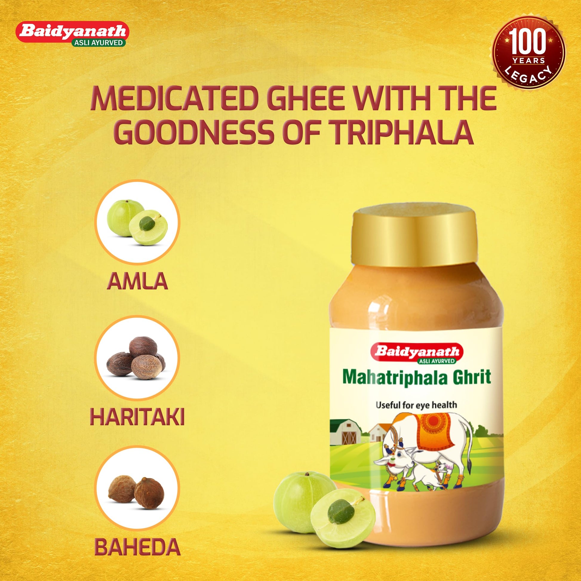 Baidyanath Mahatriphala Ghrita