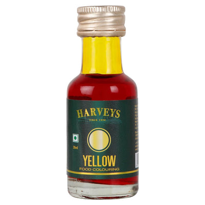 Harveys Yellow Food Colouring Bottle, 28 ml