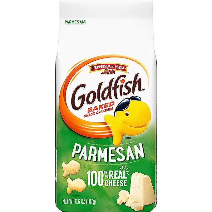 Pepperidge Farm Goldfish Baked Snack Crackers Parmesan, 187g