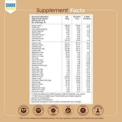 Arth High Protein Nutrition Powder - Choco Hazelnut Flavour