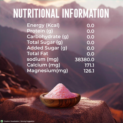 Aashirvaad Himalayan Pink Salt, 100% Natural Rock Salt Sourced from the Himalayan Ranges, Pure Sendha Namak with Minerals for Everyday Use, 1 Kg