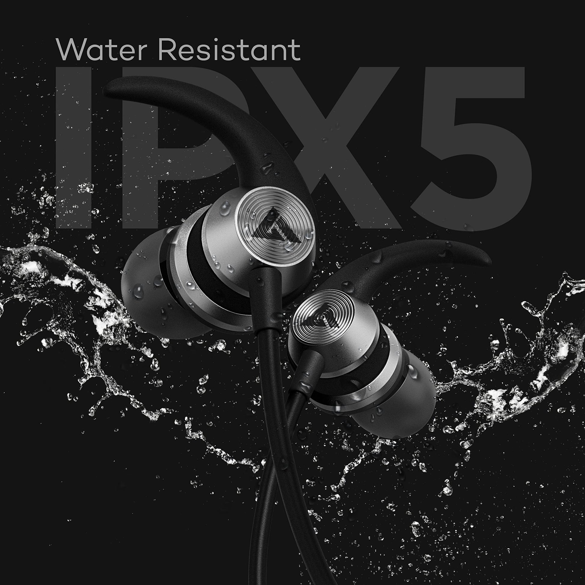 Boult Audio X1 Pro Wired Earphones with Type-C Port, 10mm Bass Drivers, Inline Control, IPX5 Water Resistant, Comfort Fit earphones wired headphones with mic, Type C earphones, Voice Assistant (Black)