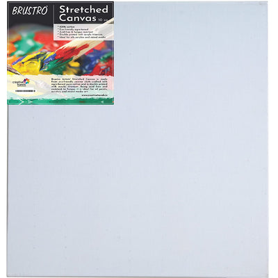 Brustro Artists Stretched Cotton Canvas 12"X12"