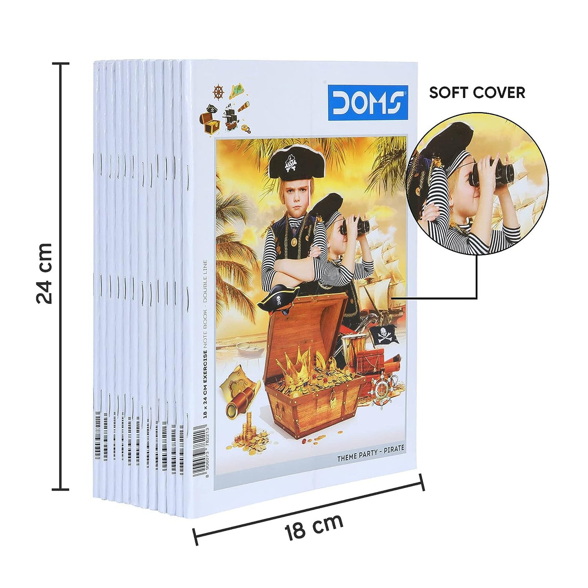 Doms Theme Party Series Notebook - Double Line