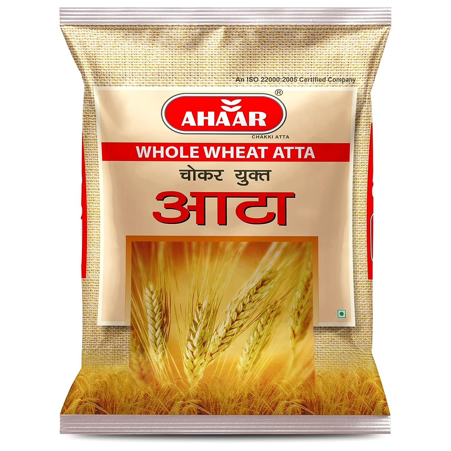 Ahaar Choker Yukt Atta 2kg | Whole Wheat Flour