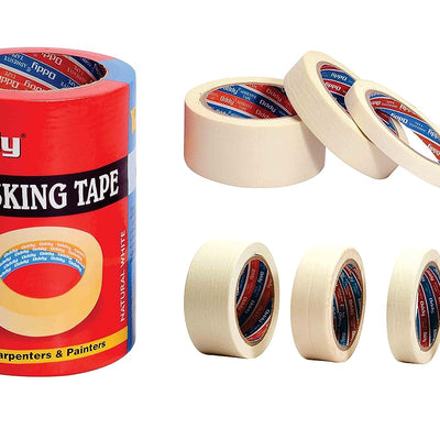 Oddy 72mm Super Strong Self Adhesive Masking Tape-30 Mtrs. (Set of 2)