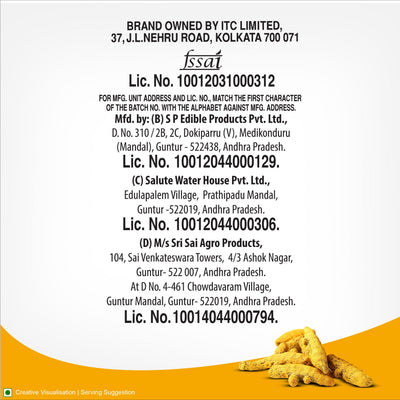 Aashirvaad Powder, Turmeric, 100g Pouch