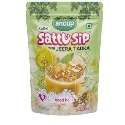 Anoop Sattu Sip (500gms*4) Pack of 4 (2kg) (Salted With Jeera Tadka)