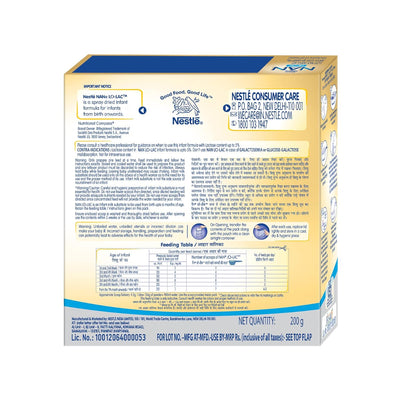 Nestle NAN LO-LAC | Infant Formula Powder | Bag-In-Box Pack | For Infants from Birth Onwards