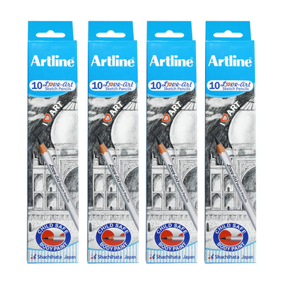 Artline Love Art Ultra Dark Sketch Pencil Set
