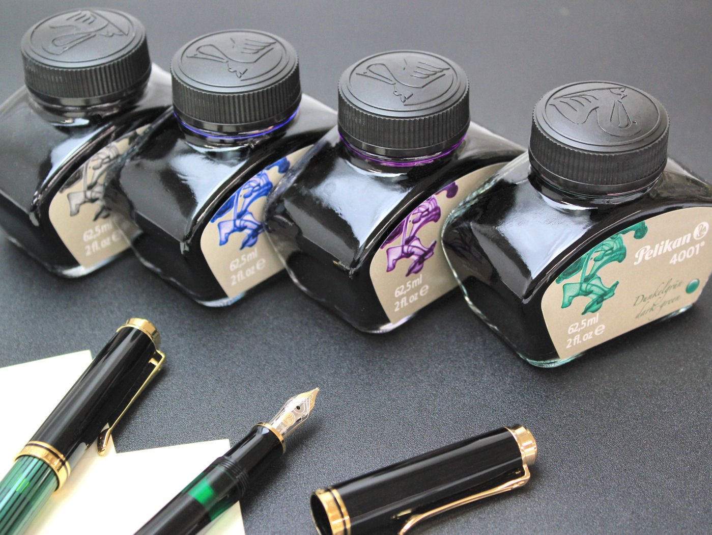 Pelikan 4001 Fountain Pen Ink Bottle - 62.5ml (Violet)