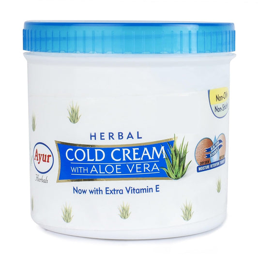 Ayur Herbal Cold Cream, Aloevera, 500ml