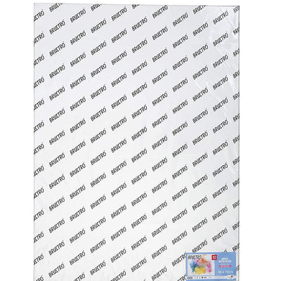 Brustro Artists' Watercolour paper 25% cotton HP 300 Gsm 56 x 76 cm (10 Sheets)