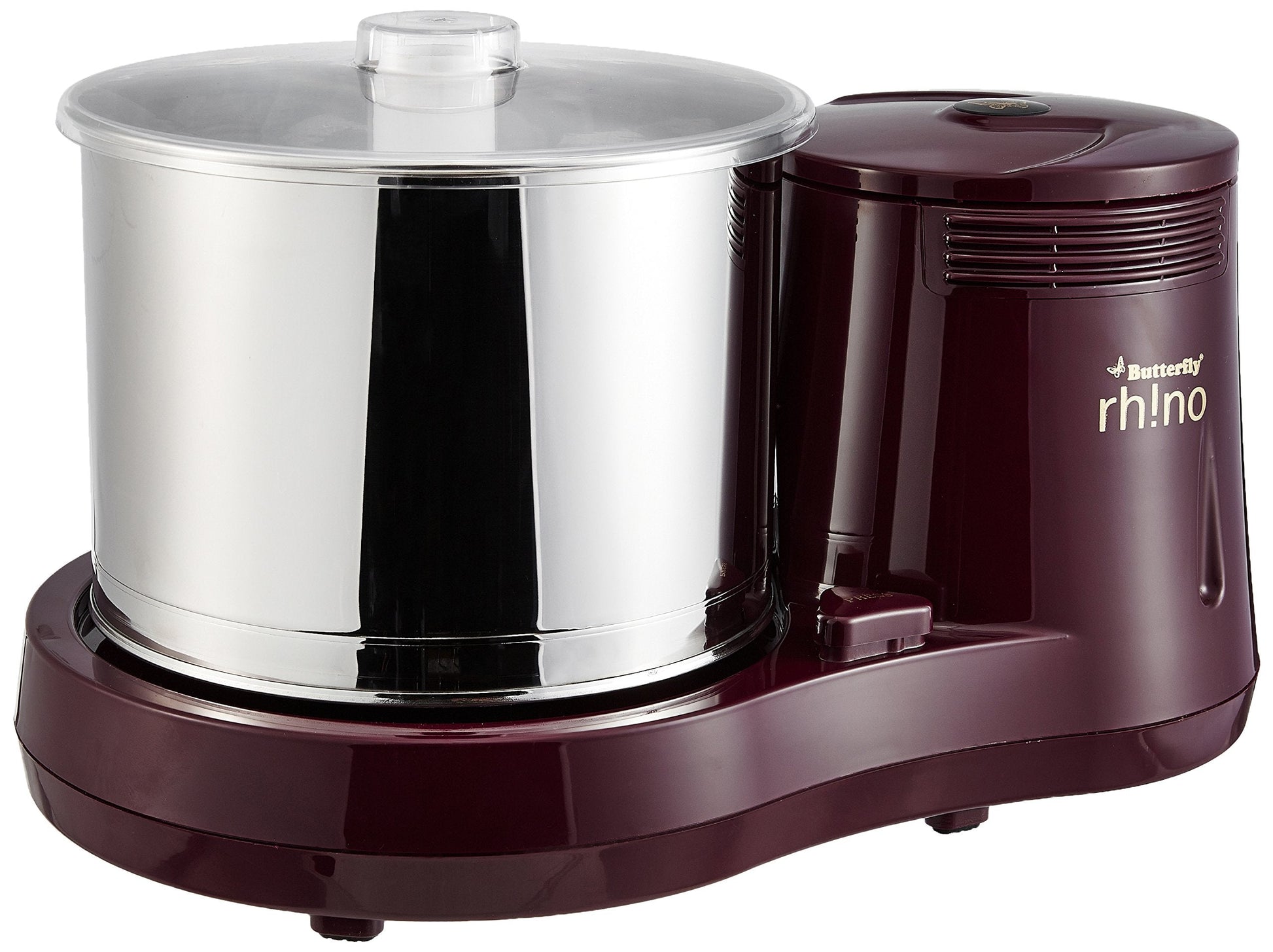 Butterfly Premium Vegetable Chopper 600 ml Blue & Butterfly Rhino Table Top Wet Grinder, 2L (Cherry)