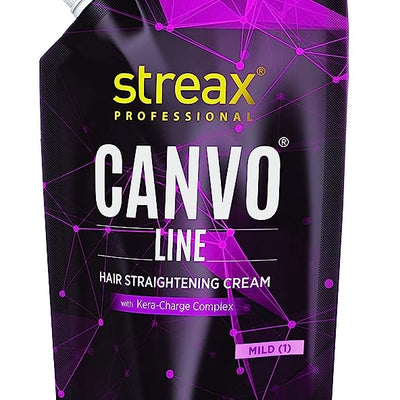 Streax Pro Hair Straightening Cream, Mild, 500ml