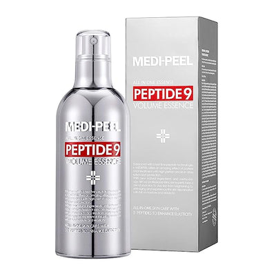 Medi-Peel Peptide 9 Volume Essence 100ml | Anti Wrinkles Collagen Formula | Bubble Essence | Instant Hydration | Hydrating Serum | Moisturizing Serum | Face Moisturizer | Volume Essence