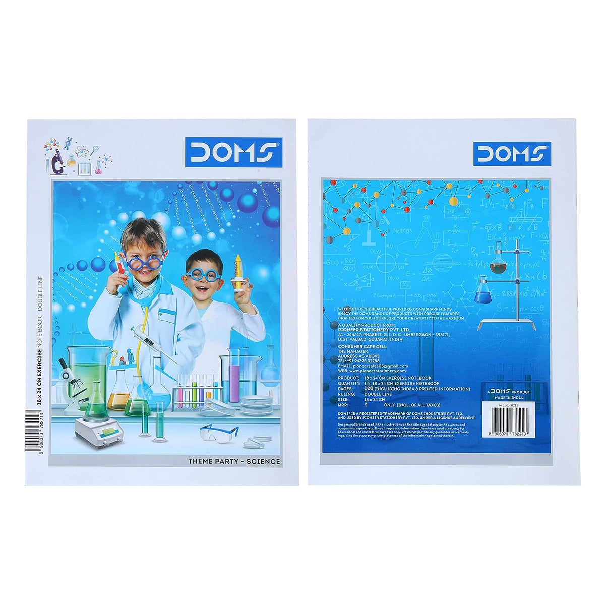 Doms Theme Party Series Notebook - Double Line