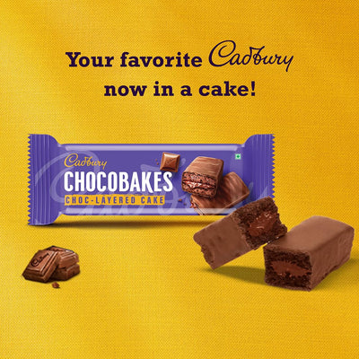 Cadbury Chocobakes ChocLayered Cakes, 126G