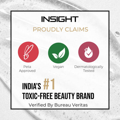 Insight Cosmetics 3 in 1 Primer for Face Makeup | Hydrating, Lightweight & Long- Lasting | All Skin Types | Oil-Free | Minimises Pores | Toxic & Cruelty Free | 30ml