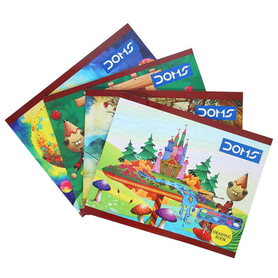 Doms Brown Drawing Book - Plain