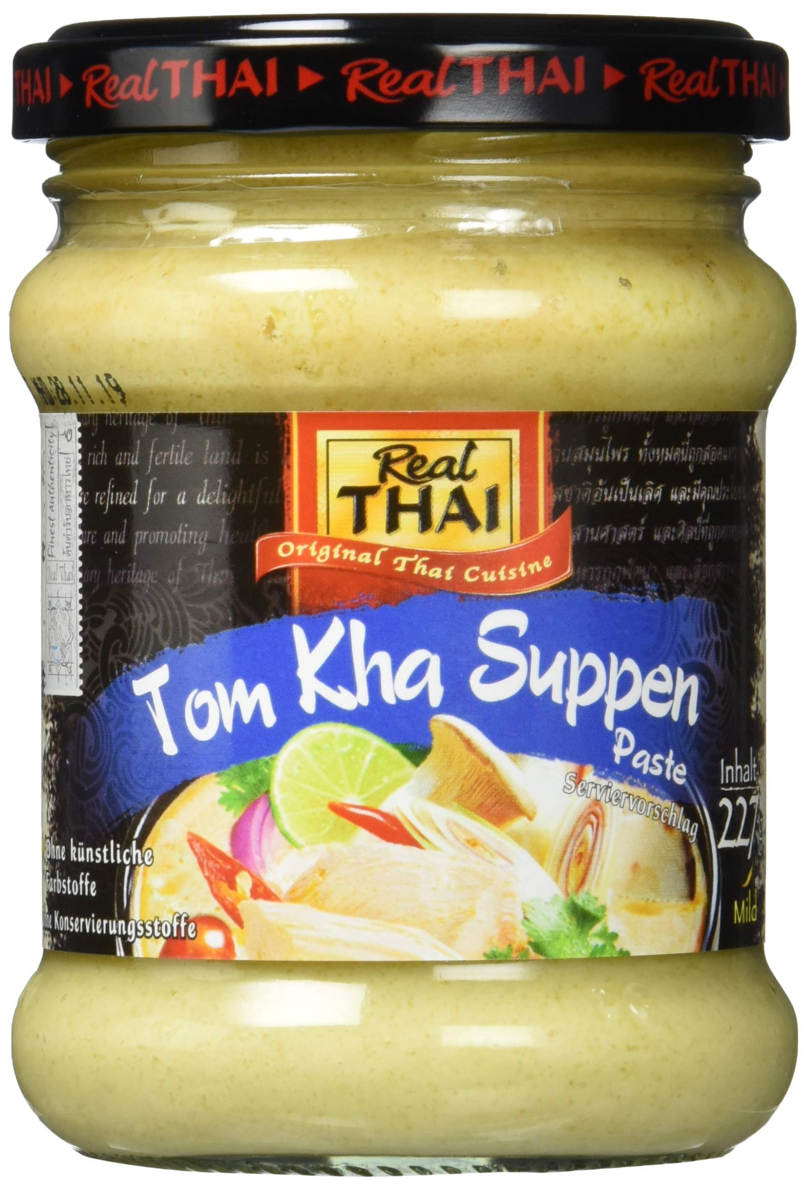 Real THAI Original Thai Cuisine Tom Kha Soup Paste, 8 oz ℮ 227 g