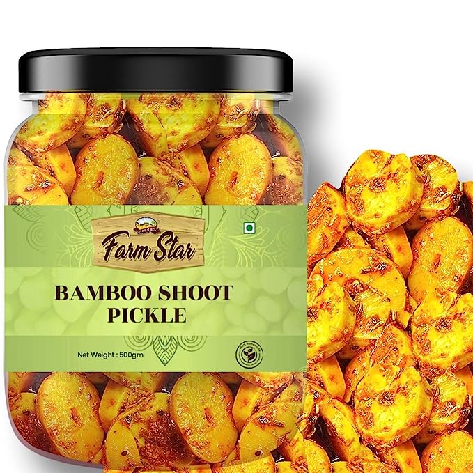 Bamboo Shoot Pickle | 100% Fresh & Homemade (500gm)