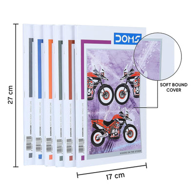 Doms Bike Series Design Notebook - Single Line