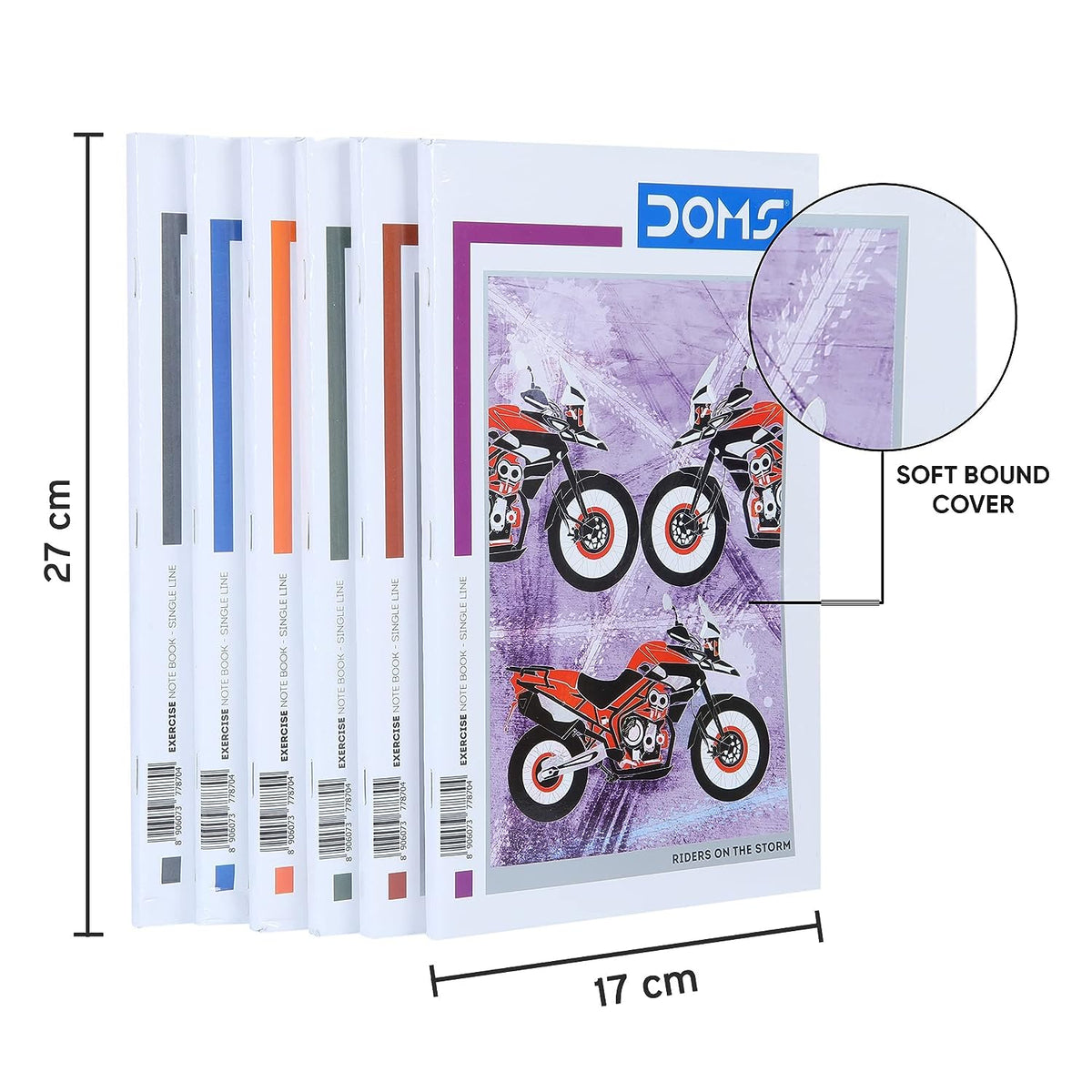 Doms Bike Series Design Notebook - Single Line