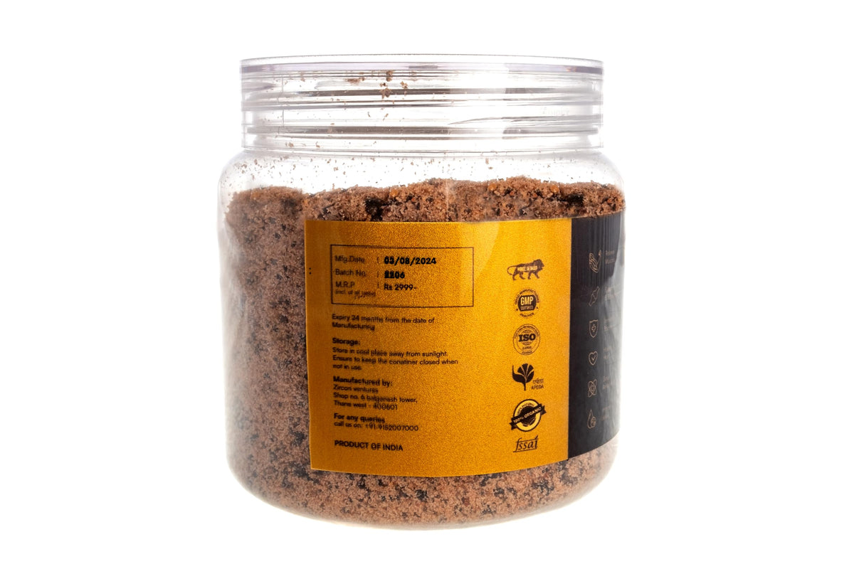 7VED Bamboo Salt, 1kg - Antioxidant, Anti-inflammatory, Supports Joint & Bone Health, Heart Health, Immune Booster, Detoxifier, Alkalizing Effect
