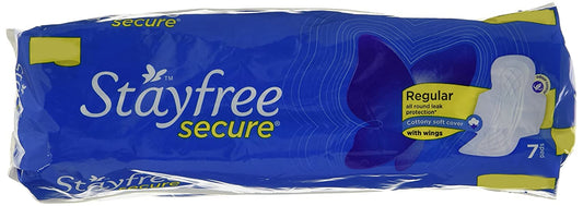 Stayfree Secure Cottony Wings, 7pcs