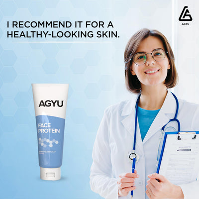 AGYU Face Protein Night Cream for Normal to Oily Skin | Repairs Pigmentation, Uneven Skin Tone & Dark Spots | Improves Skin Firmness | Beginner Friendly | 100Gm