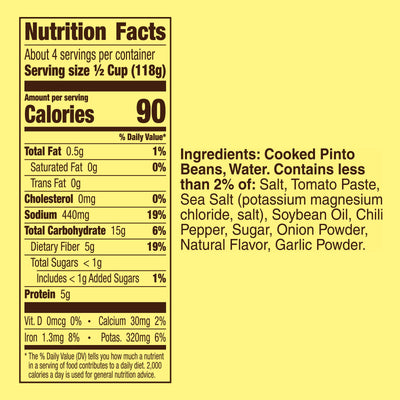 Old El Paso Vegeterian Refried Beans, 453 g
