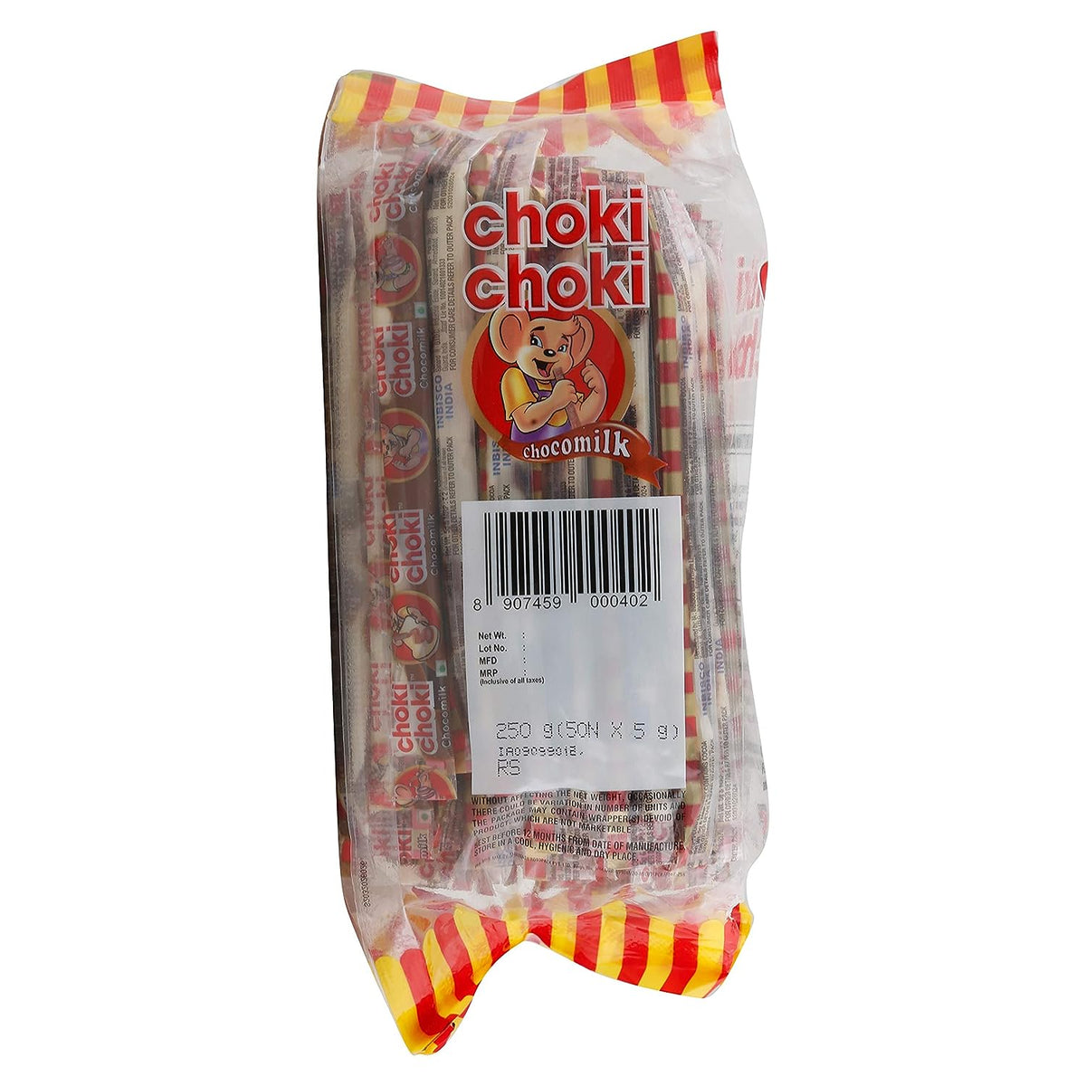 Choki Choki Chocomilk Sticks Brittles  (250 g)