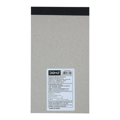 Doms NotePad | 80 Pages | 19 x 10.5 cm | Pack of 12