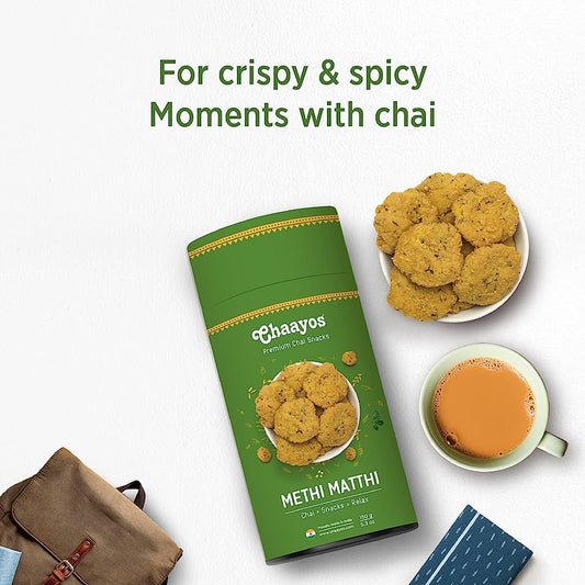 Chaayos Methi Mathri Snacks