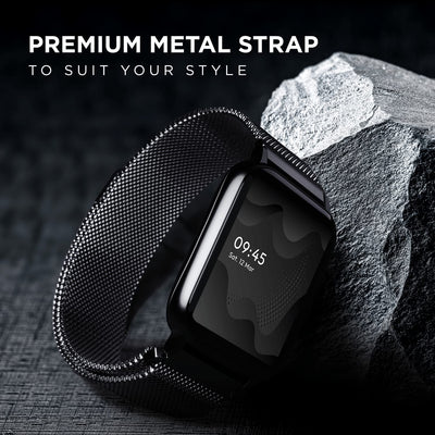 boAt Xtend Pro Smart Watch with Advanced Dedicated Bluetooth Calling Chip, Coins,Dial Pad, 1.78 AMOLED Display,ASAP (Fast) Charge,700+ Active Modes,Health Ecosystem(Metal Black)