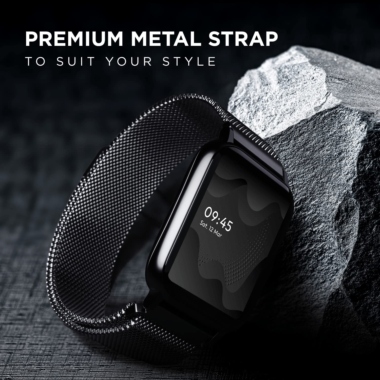 boAt Xtend Pro Smart Watch with Advanced Dedicated Bluetooth Calling Chip, Coins,Dial Pad, 1.78 AMOLED Display,ASAP (Fast) Charge,700+ Active Modes,Health Ecosystem(Metal Black)