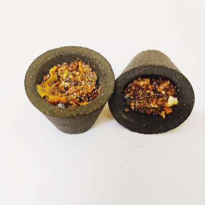 Aviraj (24 Cups) Natural Loban Dhoop Cup for Pooja I Hawan Cup Sambrani Natural Herbs Added Dhup Cups