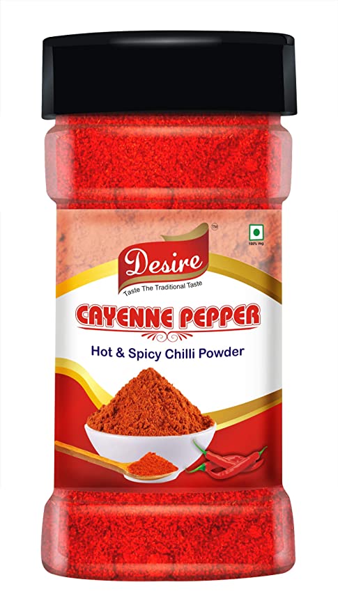 Desire Cayenne Pepper Powder 50 Gram (Hot & Spicy Chili Powder)