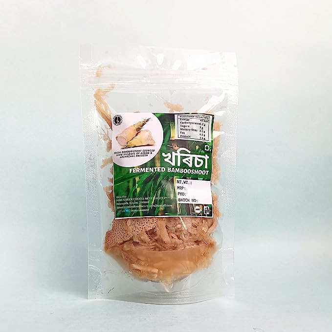 Raw Fermented Bambooshoot Chop | Khorisa | Baah Gaaz 100G