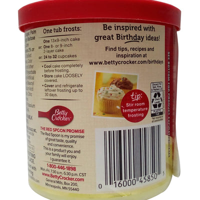 Betty Crocker Rich and Creamy Frosting - Lemon, 453g Jar