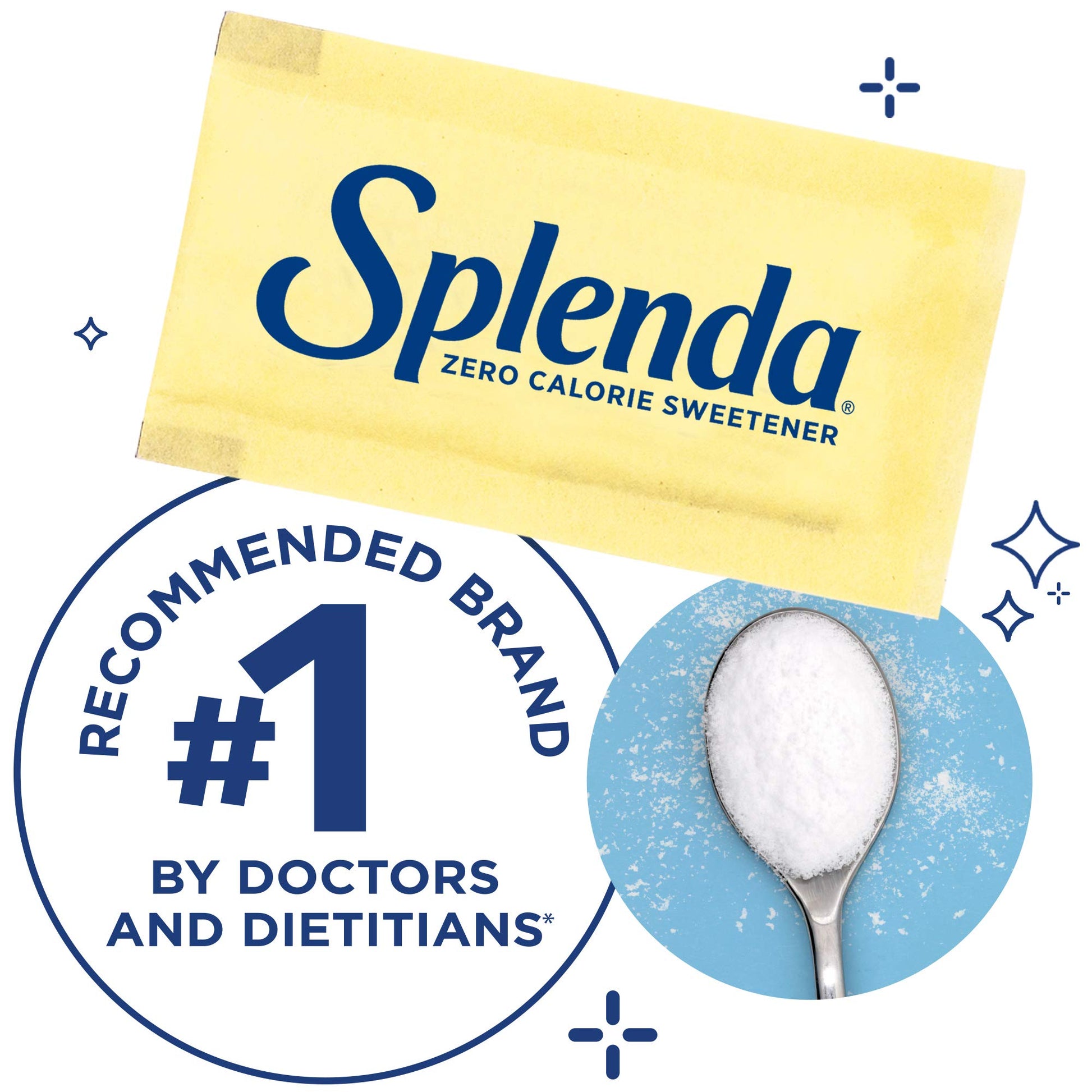Splenda No Calorie Sweetener Packets, 100g
