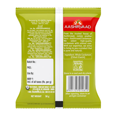 Aashirvaad Cardamom 50g