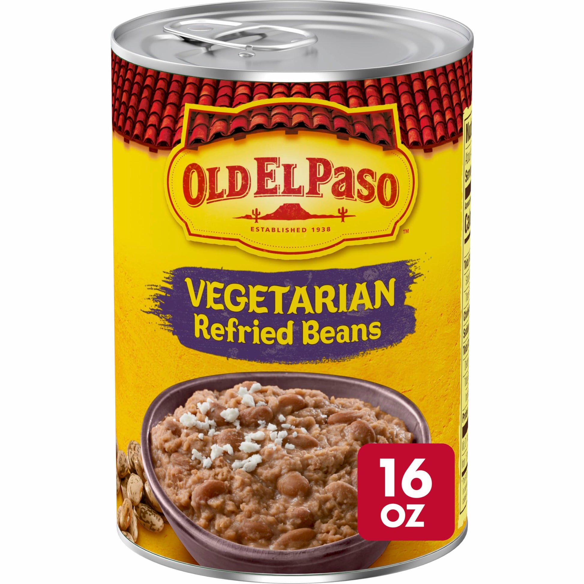 Old El Paso Vegeterian Refried Beans, 453 g