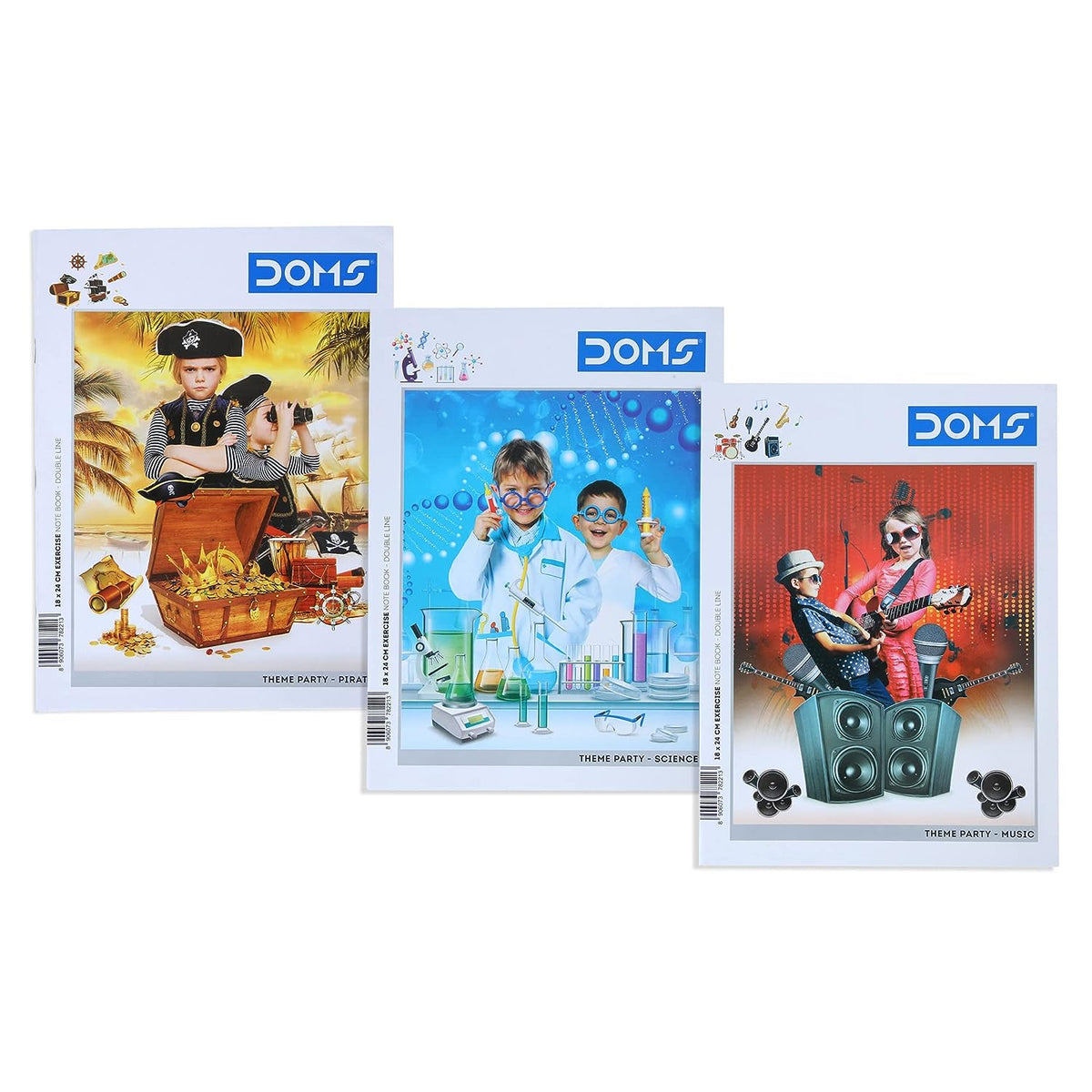 Doms Theme Party Series Notebook - Double Line