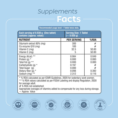 Arth Liver Health Support Tablets