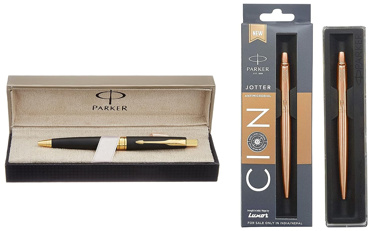 Parker Aster Matte Black GT Ball Pen