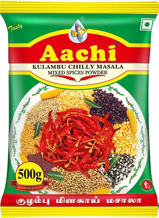 Aachi Kulambu Chilly Powder, 500g