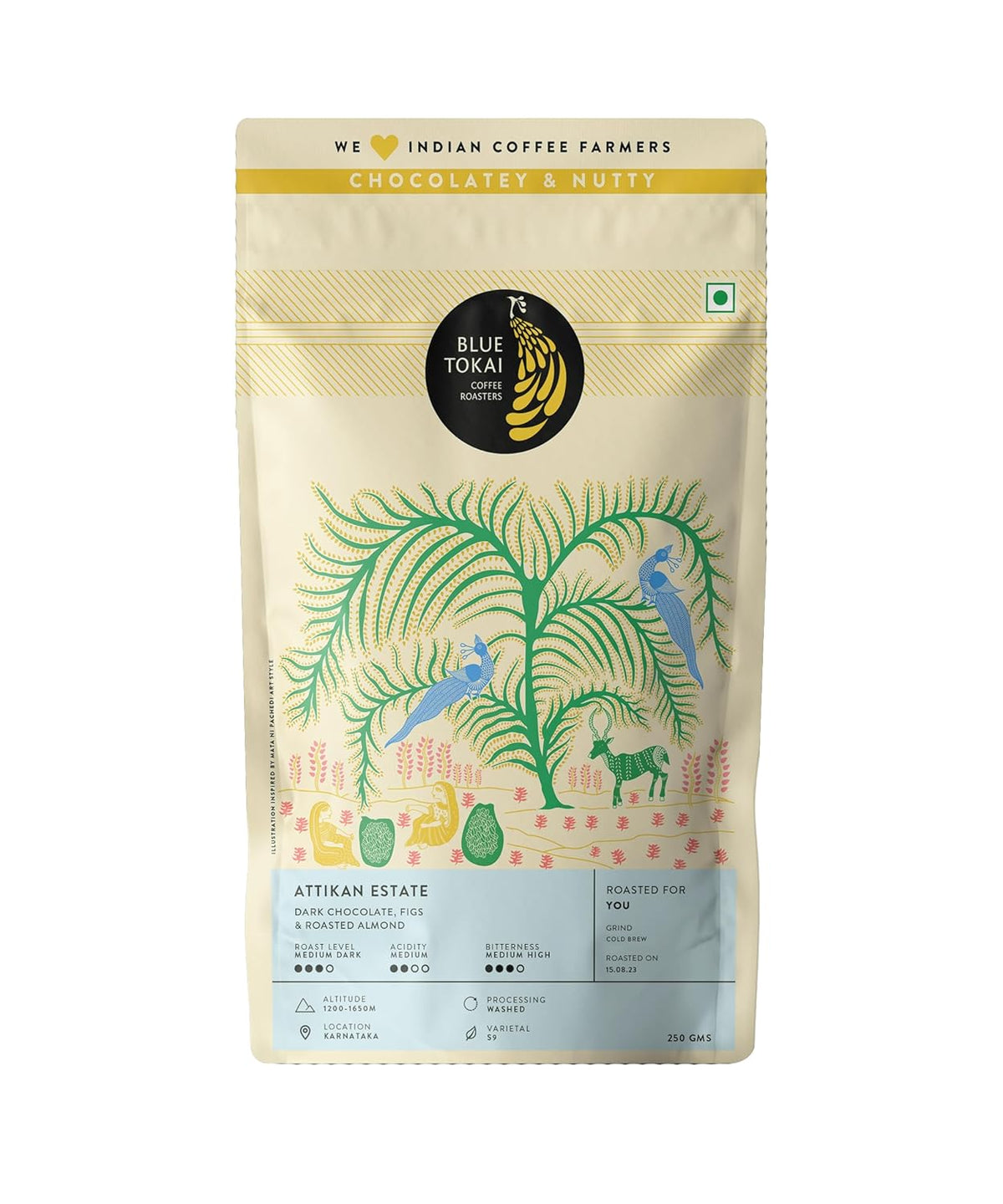 Blue Tokai Coffee Roasters Attikan Estate